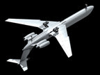 ICM 14405 Plastic aircraft model kit Scale 1:144 Ilyushin-62M Soviet airliner