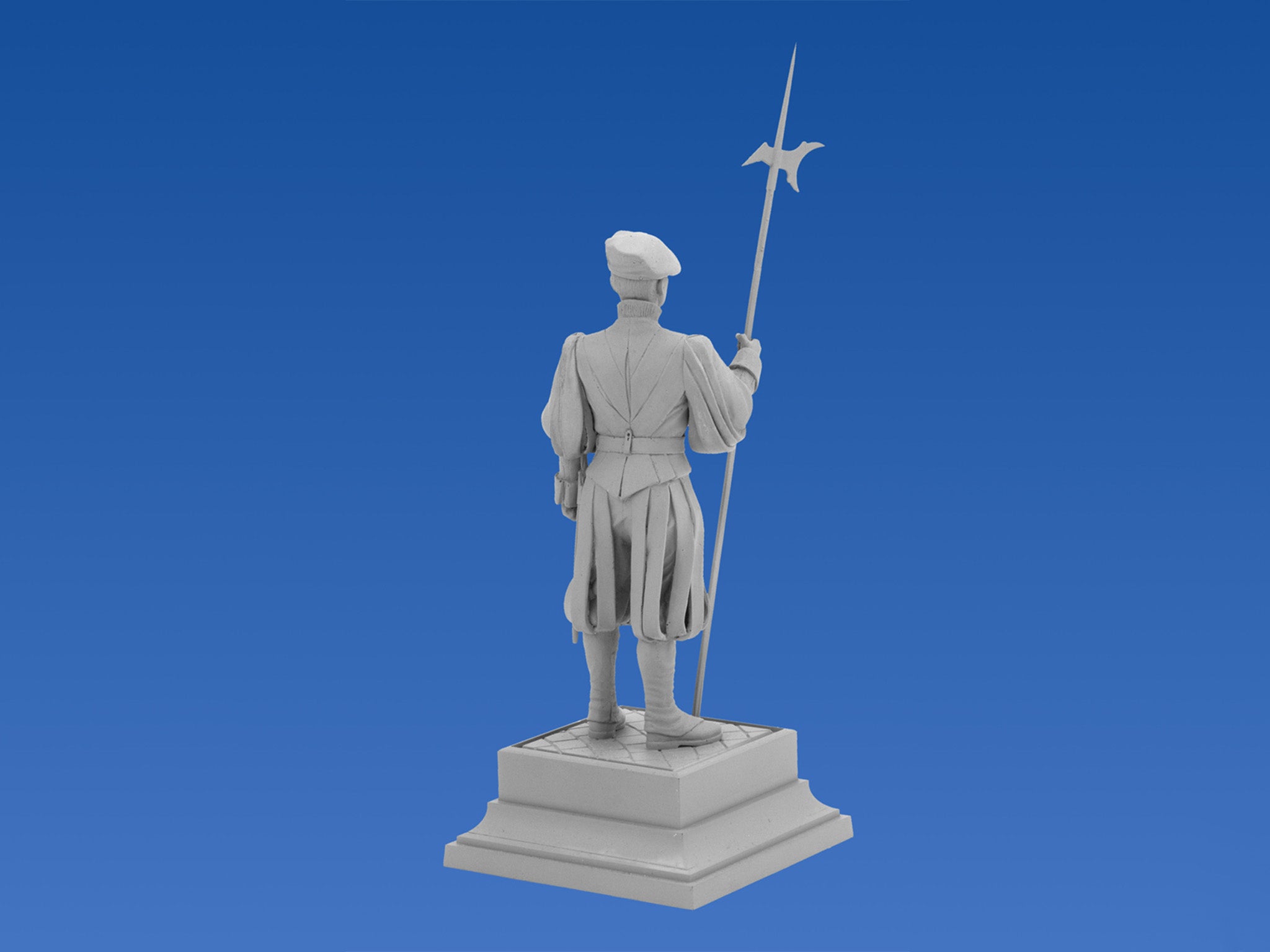 ICM 16002 Plastic model figures kit Scale 1:16 Vatican swiss guard - kits models