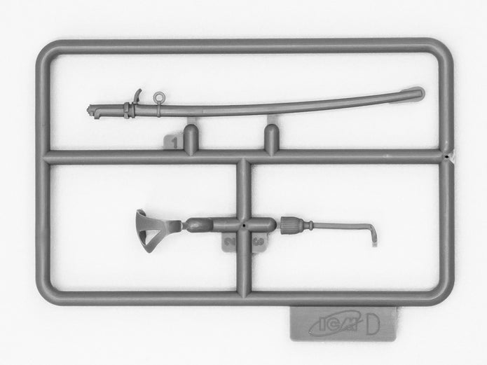 ICM 16003 Plastic model figures kit Scale 1:16 Italian carabinier kits model