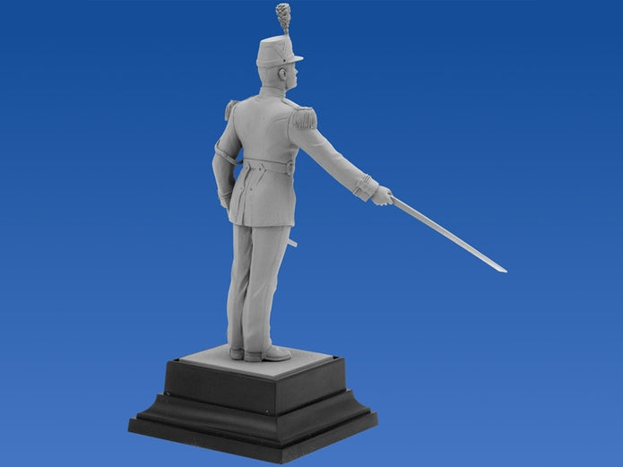 ICM 16004 Plastic model kit figures Scale 1:16 French republican guard officer