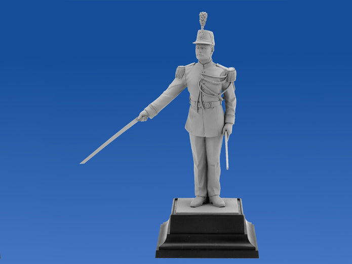 ICM 16004 Plastic model kit figures Scale 1:16 French republican guard officer