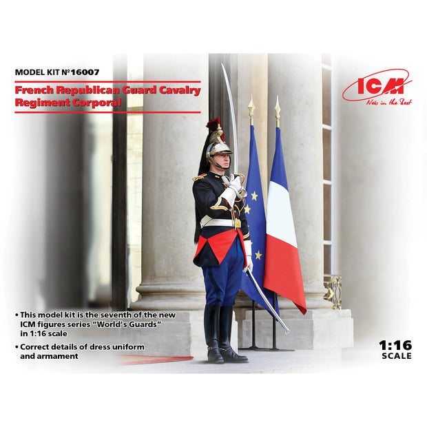 ICM 16007 Scale model kit 1:16 French Republican Guard Cavalry Regiment Corporal