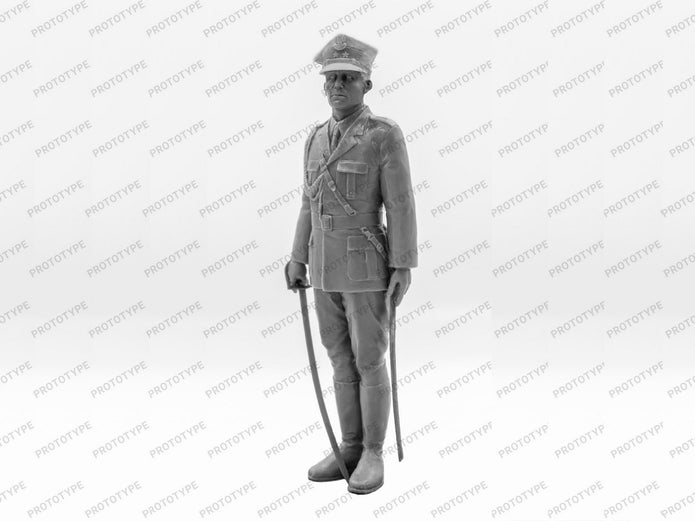 ICM 16010 Plastic model kit Scale 1:16 Polish Regiment Representative Officer