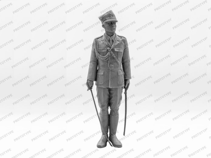 ICM 16010 Plastic model kit Scale 1:16 Polish Regiment Representative Officer
