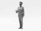 ICM 16012 Plastic model kit figures Scale 1:16 Royal Marines officer models kits