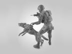 ICM 16102 Plastic model figures kit Scale 1:16 IDF K-9 Unitz OKETZ - kits models