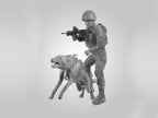 ICM 16102 Plastic model figures kit Scale 1:16 IDF K-9 Unitz OKETZ - kits models