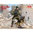 ICM 16102 Plastic model figures kit Scale 1:16 IDF K-9 Unitz OKETZ - kits models