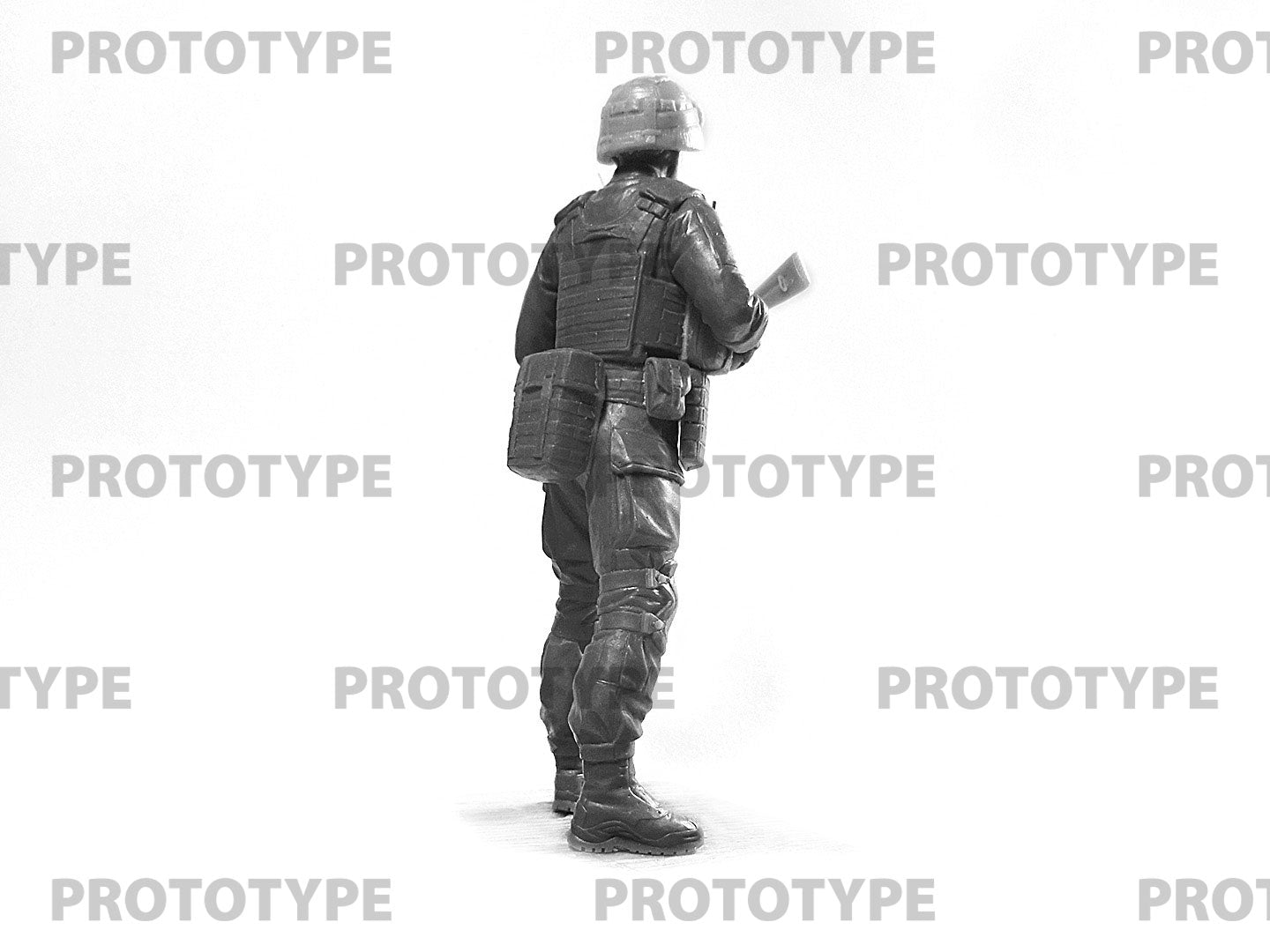 ICM16104 Scale figure modeling kit1:16 Soldier of the Armed Forces of Ukraine