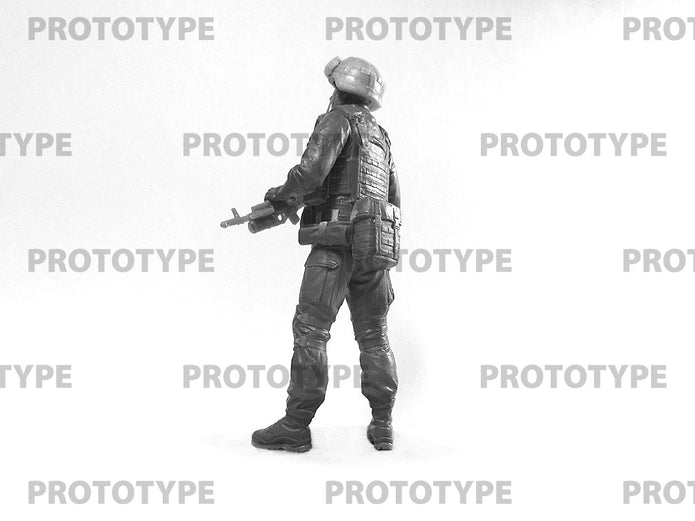ICM16104 Scale figure modeling kit1:16 Soldier of the Armed Forces of Ukraine