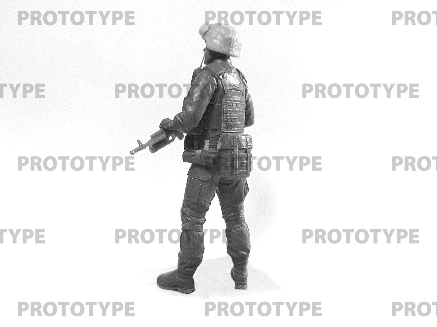 ICM16104 Scale figure modeling kit1:16 Soldier of the Armed Forces of Ukraine