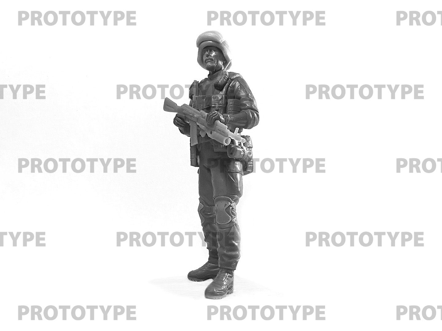 ICM16104 Scale figure modeling kit1:16 Soldier of the Armed Forces of Ukraine