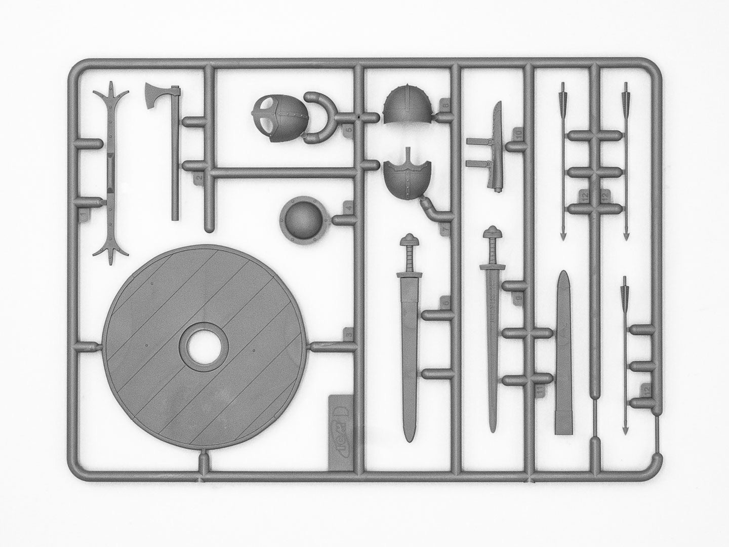 ICM 16301 Plastic model figures kit Scale 1:16 Viking (IX century) - kits models