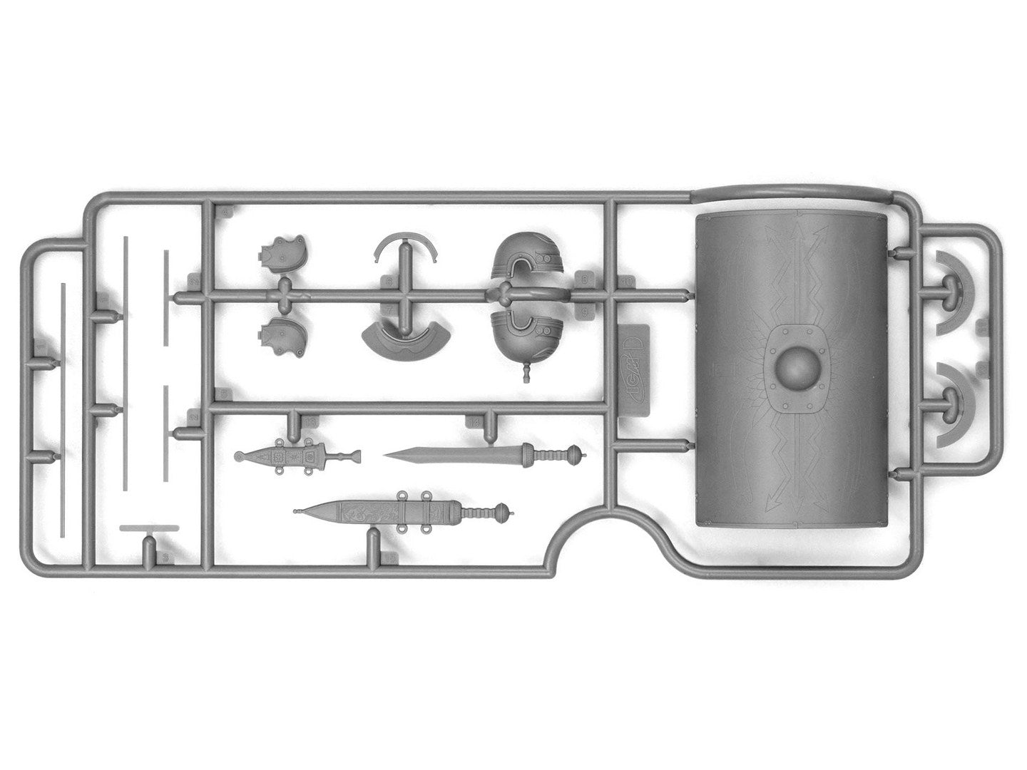 ICM 16302 Plastic model figures kit Scale 1:16 Roman Centurion (I century)