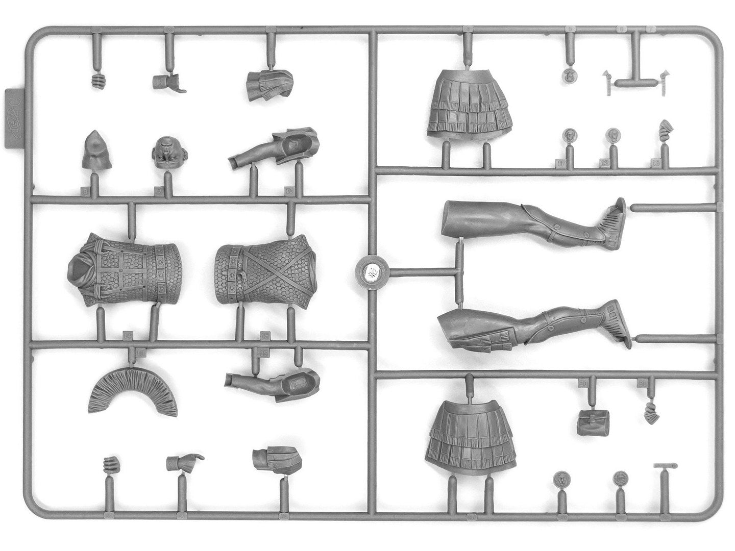 ICM 16302 Plastic model figures kit Scale 1:16 Roman Centurion (I century)