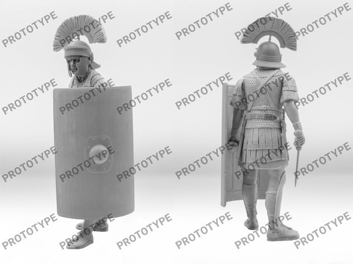 ICM 16302 Plastic model figures kit Scale 1:16 Roman Centurion (I century)