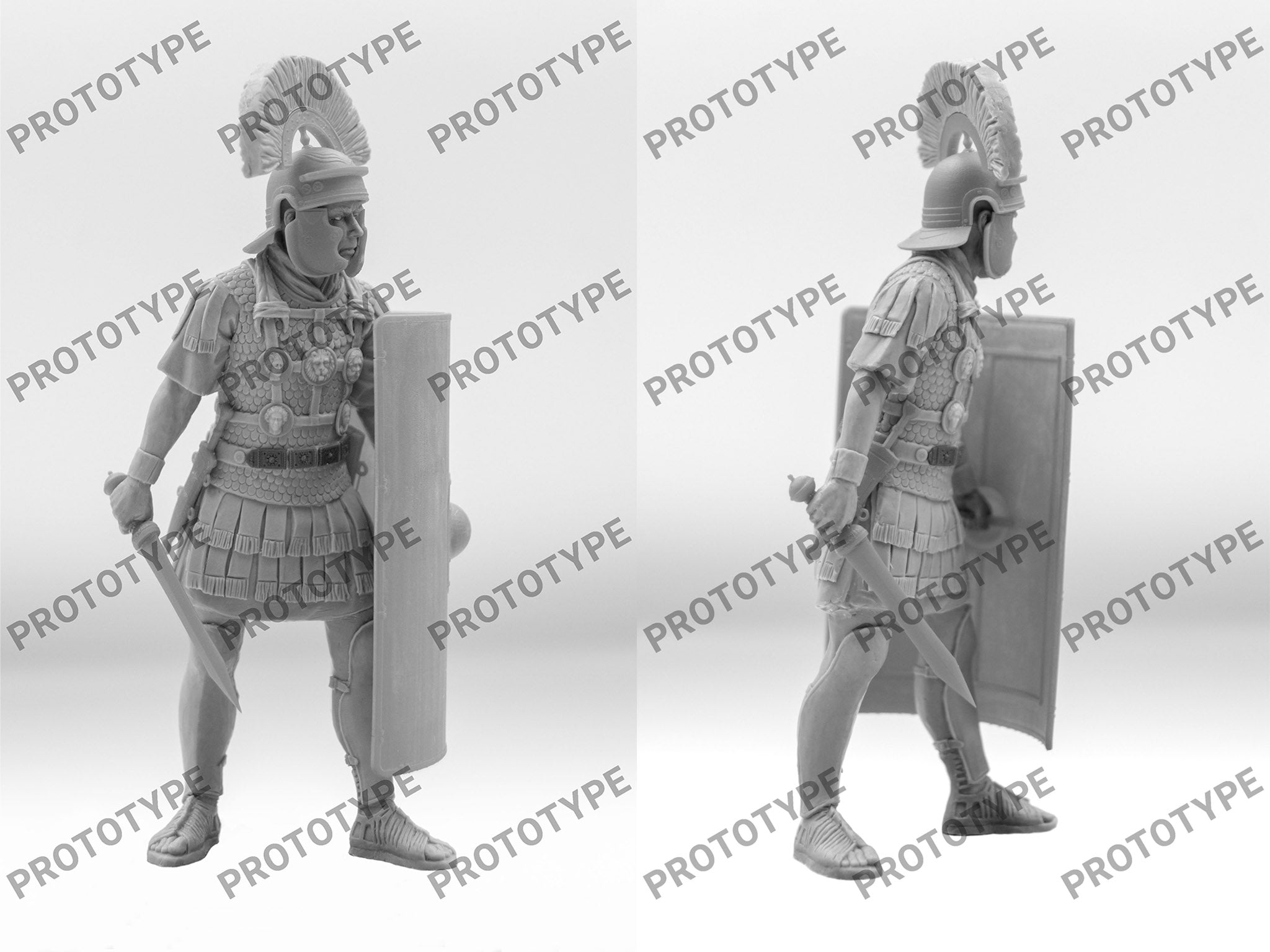ICM 16302 Plastic model figures kit Scale 1:16 Roman Centurion (I century)