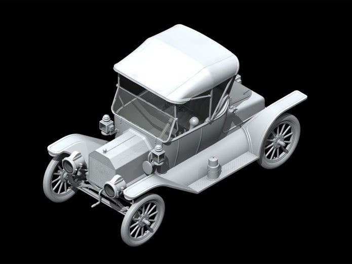 ICM 24001 Plastic model car 1:24 Model T 1913 Roadster, American passenger car