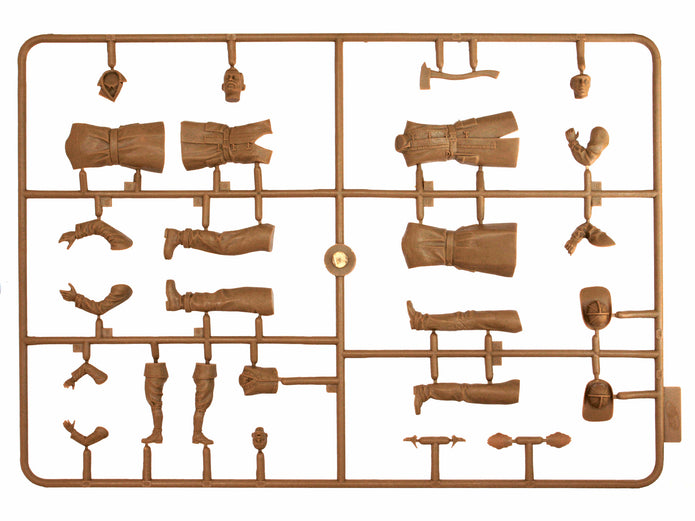 ICM24005 Plastic model figures kit Scale 1:24 American fireman 1910  kits models