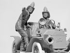 ICM 24006 Plastic figures model kit Scale 1:24 American Fire Truck Crew (1910s)