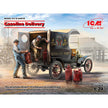 ICM 24019 Scale 1:24 Gasoline delivery, Model T 1912 Delivery Car with American