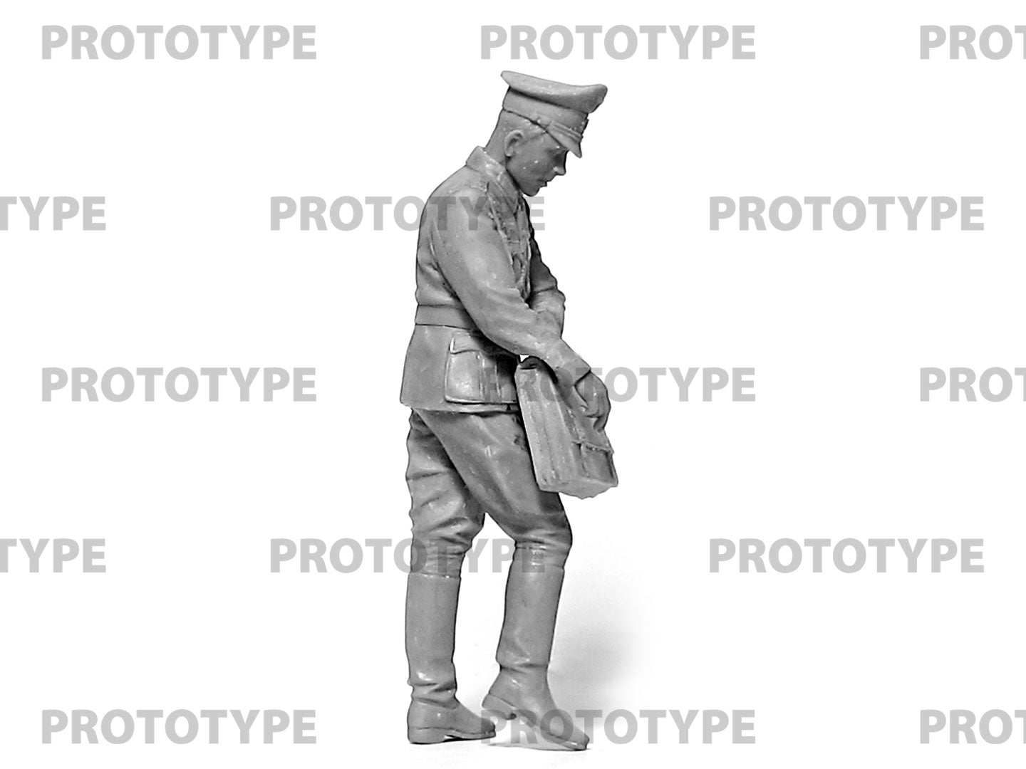 ICM 24020 Scale figure modeling 1:24 WWII German Staff Personnel Plastic model