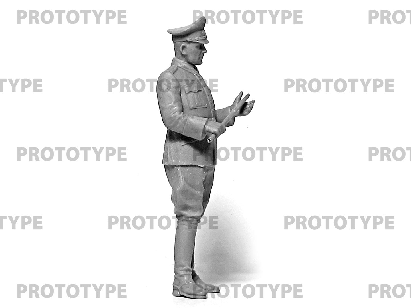 ICM 24020 Scale figure modeling 1:24 WWII German Staff Personnel Plastic model