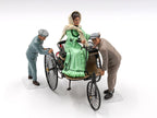 ICM 24041 car plastic models kit Scale 1:24 Patent-Motorwagen 1886+Scale figures