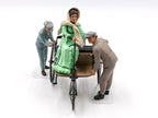 ICM 24041 car plastic models kit Scale 1:24 Patent-Motorwagen 1886+Scale figures