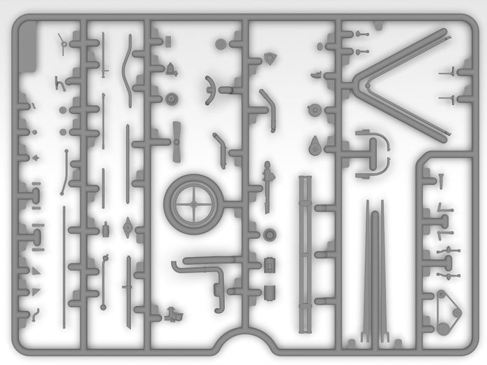 Model A Standard Phaeton (1930s) American Passenger Car Scale 1:24 ICM24051 Plastic Model Car Kit