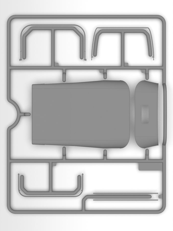 Ford A Gangster Car Scale 1:24 ICM24052 Plastic Model Car Kit