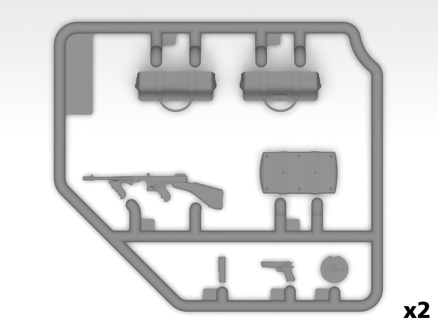 Ford A Gangster Car Scale 1:24 ICM24052 Plastic Model Car Kit