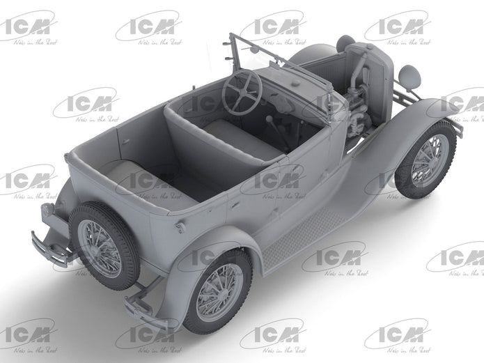 Ford A Gangster Car Scale 1:24 ICM24052 Plastic Model Car Kit