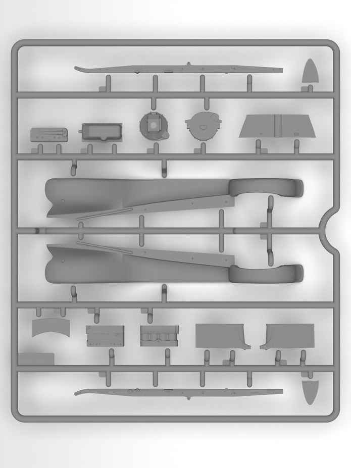 Ford A Gangster Car Scale 1:24 ICM24052 Plastic Model Car Kit