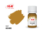 ICM 3036 Acrylic paint set WWII Aircraft armament Grey Yellow Brown Green Black