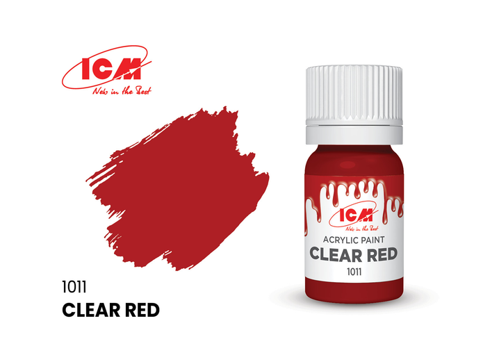 ICM3040 Acrylic paints Combat Vehicles Armed Forces Ukraine Grey Red Green White