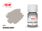ICM 3043 Acrylic paint set for WWI & WWII Weapon and equipment for model kit