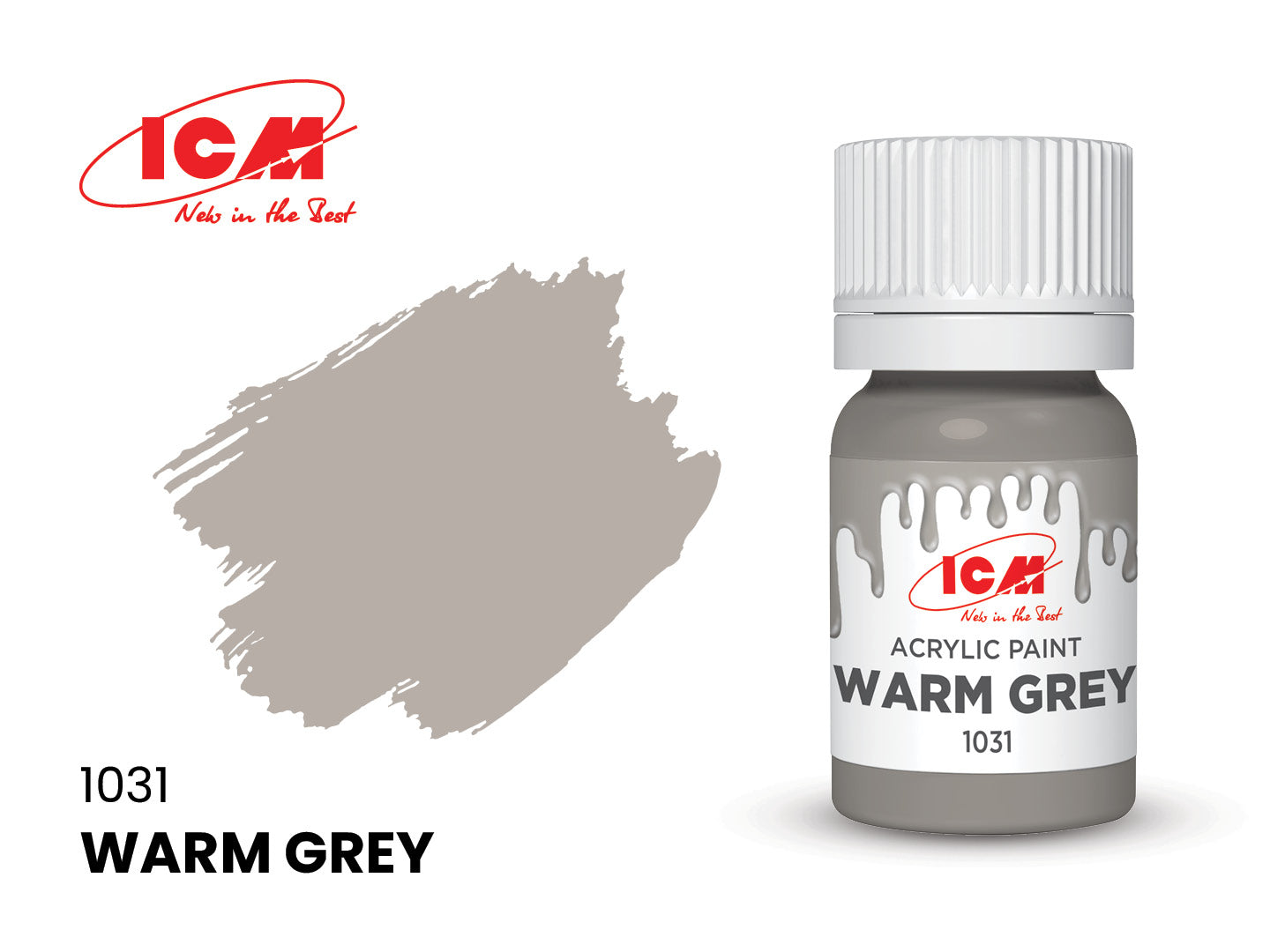 Acrylic paints set for US cars of 1930 – 1940 Grey Yellow Red Green Blue ICM3048