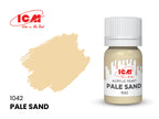 Acrylic paints set for WWII Royal Navy Grey, Yellow, Brown, Blue ICM 3060