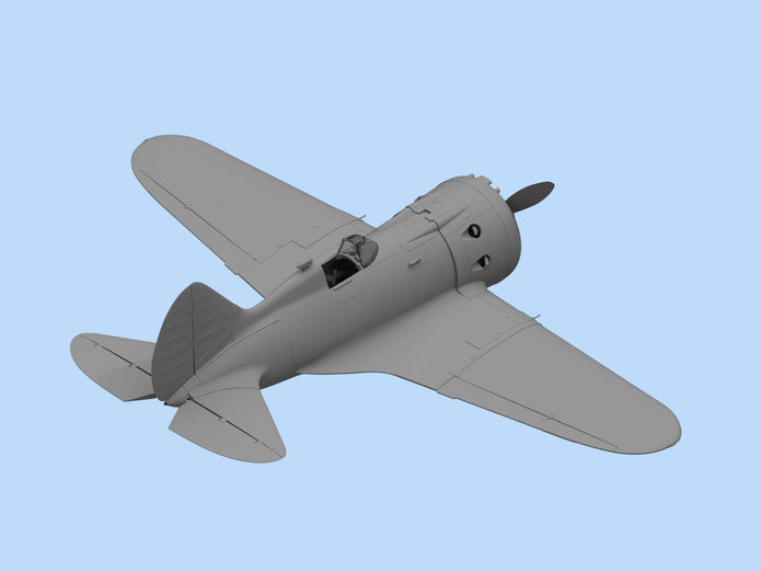 ICM 32001 Plastic model aircraft kit Scale 1:32 WWII Soviet Fighter I-16 type 24