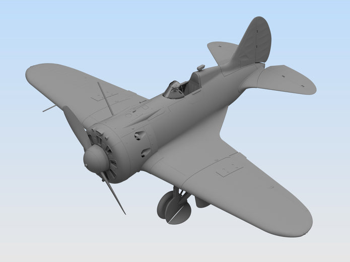 ICM 32003 Plastic aircraft model kit Scale 1:32 I-16 type 29 WWII Soviet fighter