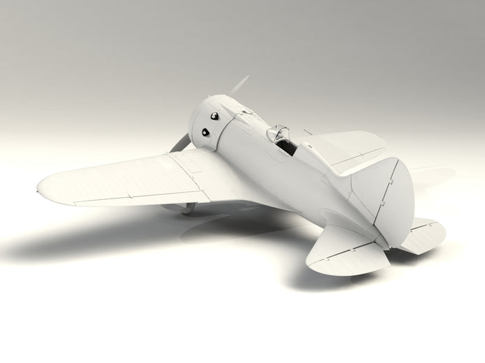 ICM 32004 Plastic model aircraft kit Scale 1:32 I-16 type 10 WWII Soviet Fighter