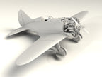 ICM 32004 Plastic model aircraft kit Scale 1:32 I-16 type 10 WWII Soviet Fighter