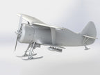 ICM 32011 Plastic model aircraft 1:32 I-153 WWII Soviet Fighter winter version