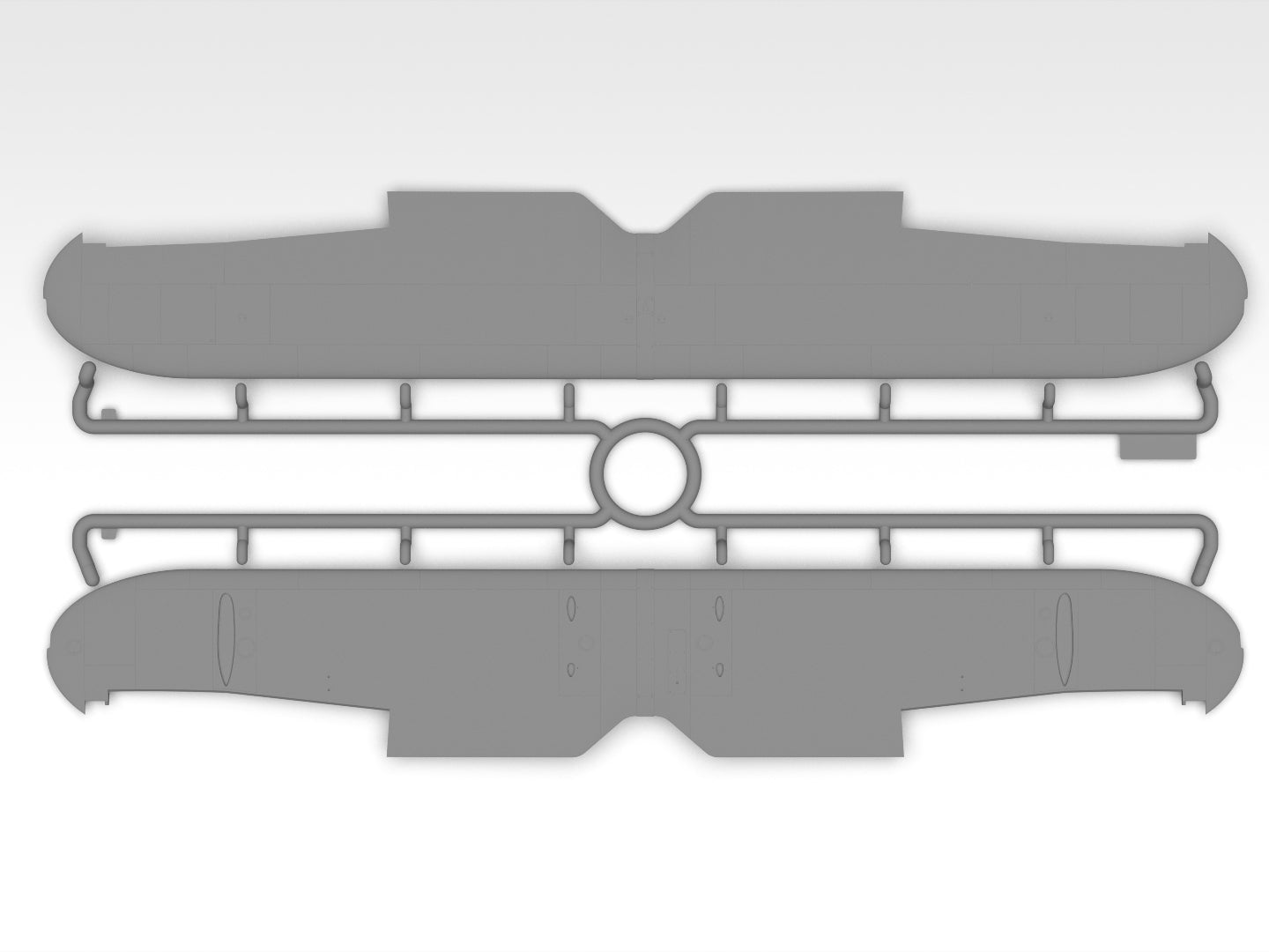 Hs 123A-1 (late) WWII German attack aircraft Scale 1:32 ICM32015 Plastic Model Aircraft Kit