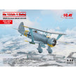 Hs 123A-1 (late) WWII German attack aircraft Scale 1:32 ICM32015 Plastic Model Aircraft Kit