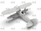 Hs 123A-1 (late) WWII German attack aircraft Scale 1:32 ICM32015 Plastic Model Aircraft Kit
