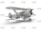 Hs 123A-1 (late) WWII German attack aircraft Scale 1:32 ICM32015 Plastic Model Aircraft Kit