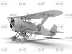 Hs 123A-1 (late) WWII German attack aircraft Scale 1:32 ICM32015 Plastic Model Aircraft Kit