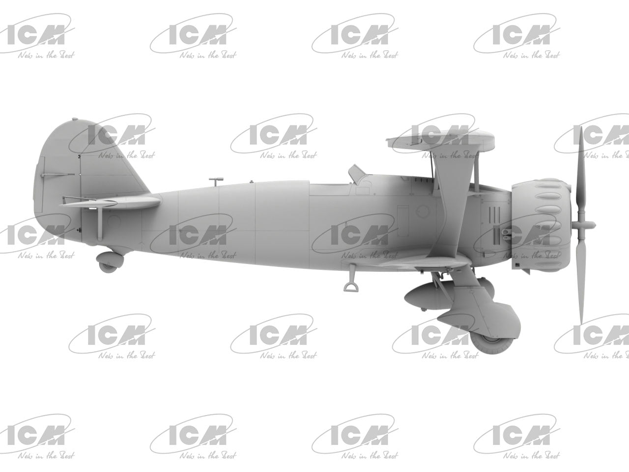 Hs 123A Legion Condor Scale 1:32 ICM32016 Plastic Model Aircraft Kit